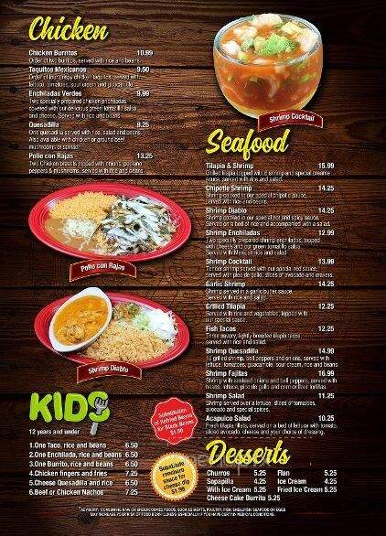 Little Mexico Bar and Grill - Snellville, GA menu_pic