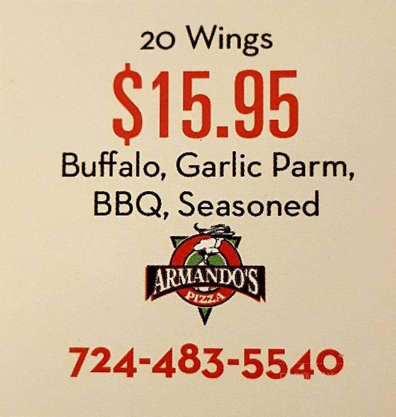 Armando's Pizza - Charleroi, PA