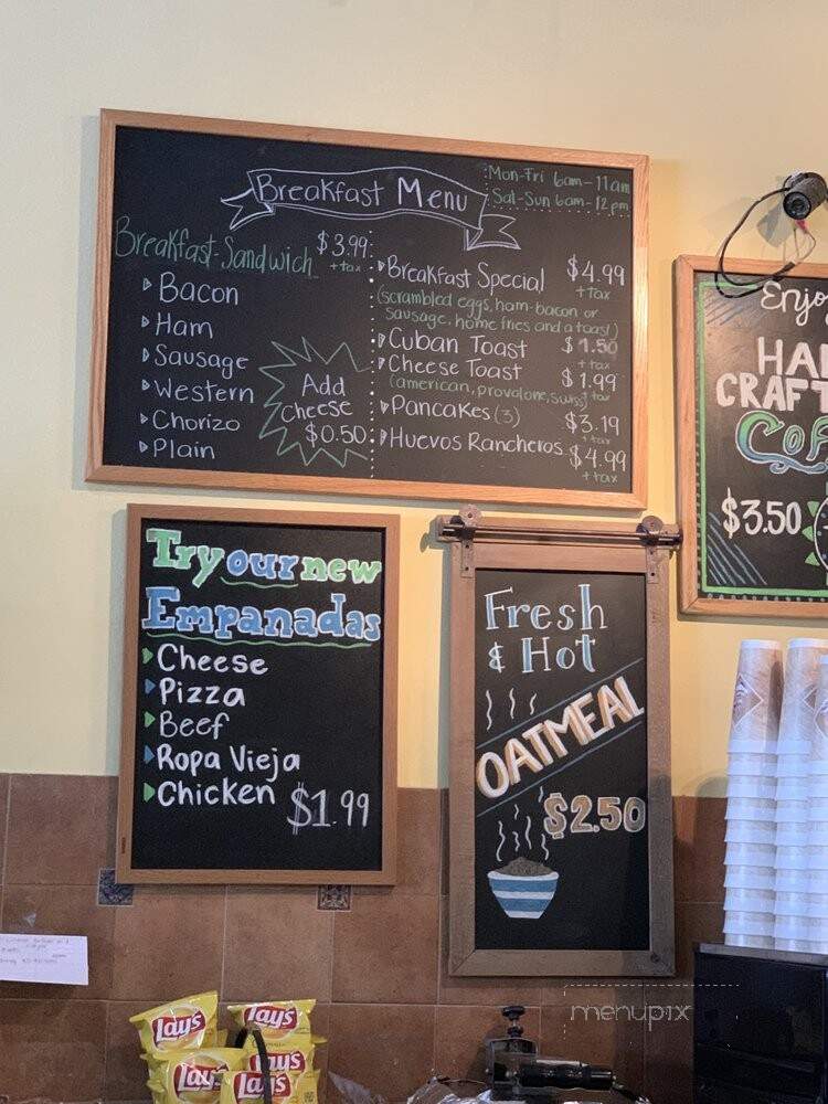 La Cubanita Cafe - Brandon, FL menu_pic