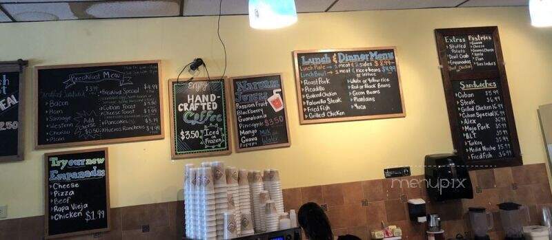 La Cubanita Cafe - Brandon, FL menu_pic