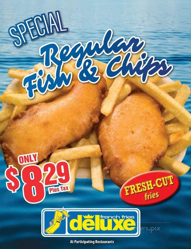 Deluxe Fish & Chips - Dieppe, NB menu_pic