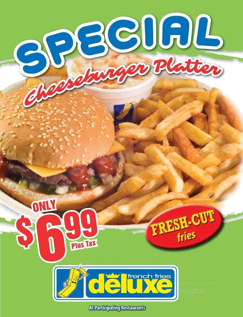 Deluxe Fish & Chips - Dieppe, NB menu_pic