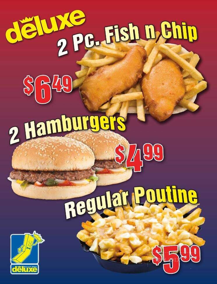 Deluxe Fish & Chips - Dieppe, NB menu_pic