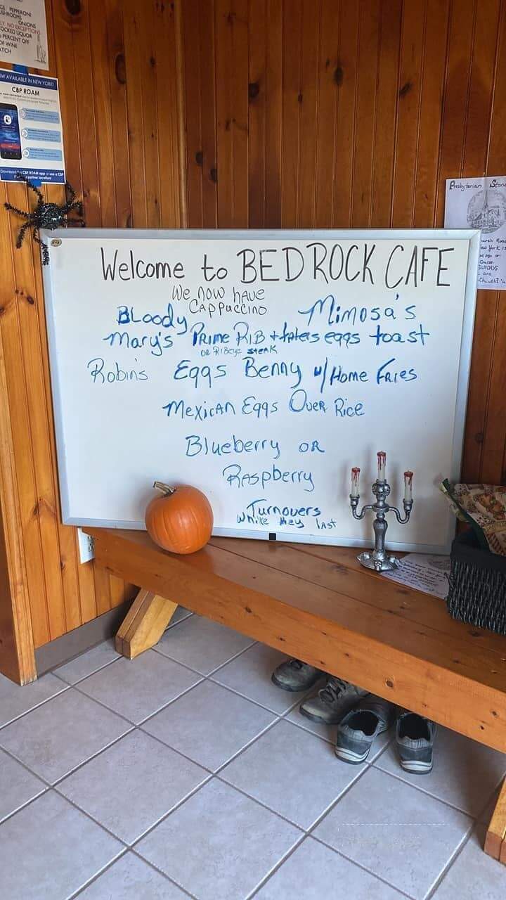 Bedrock The Cafe - Ogdensburg, NY menu_pic