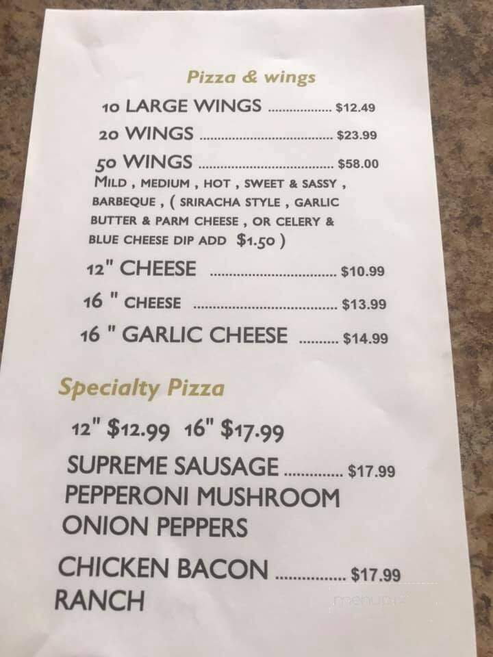 Bedrock The Cafe - Ogdensburg, NY menu_pic