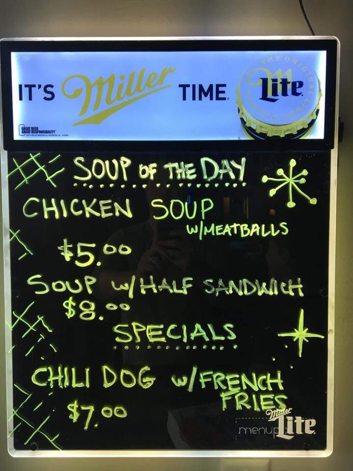 Nic's Hometown Tavern - West Keansburg, NJ menu_pic