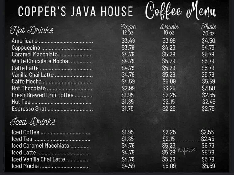 Copper Valley Cafe - Copperopolis, CA menu_pic