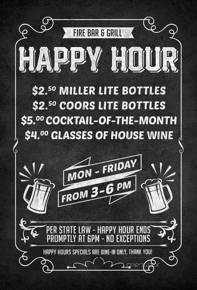 Fire Bar & Grill - Crystal Lake, IL