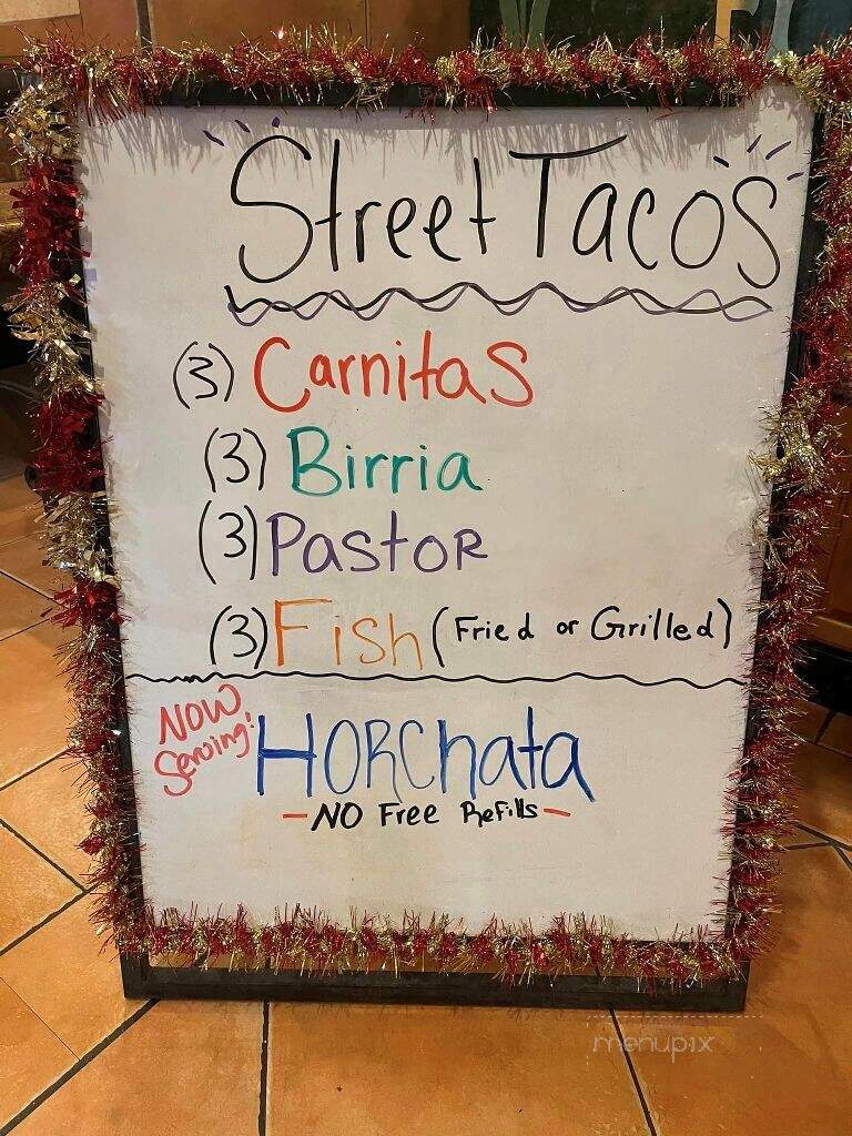 El Morelia Mexican Restaurant - Bremen, GA menu_pic