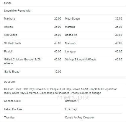 Giovannis Roast Beef & Pizza - Londonderry, NH menu_pic