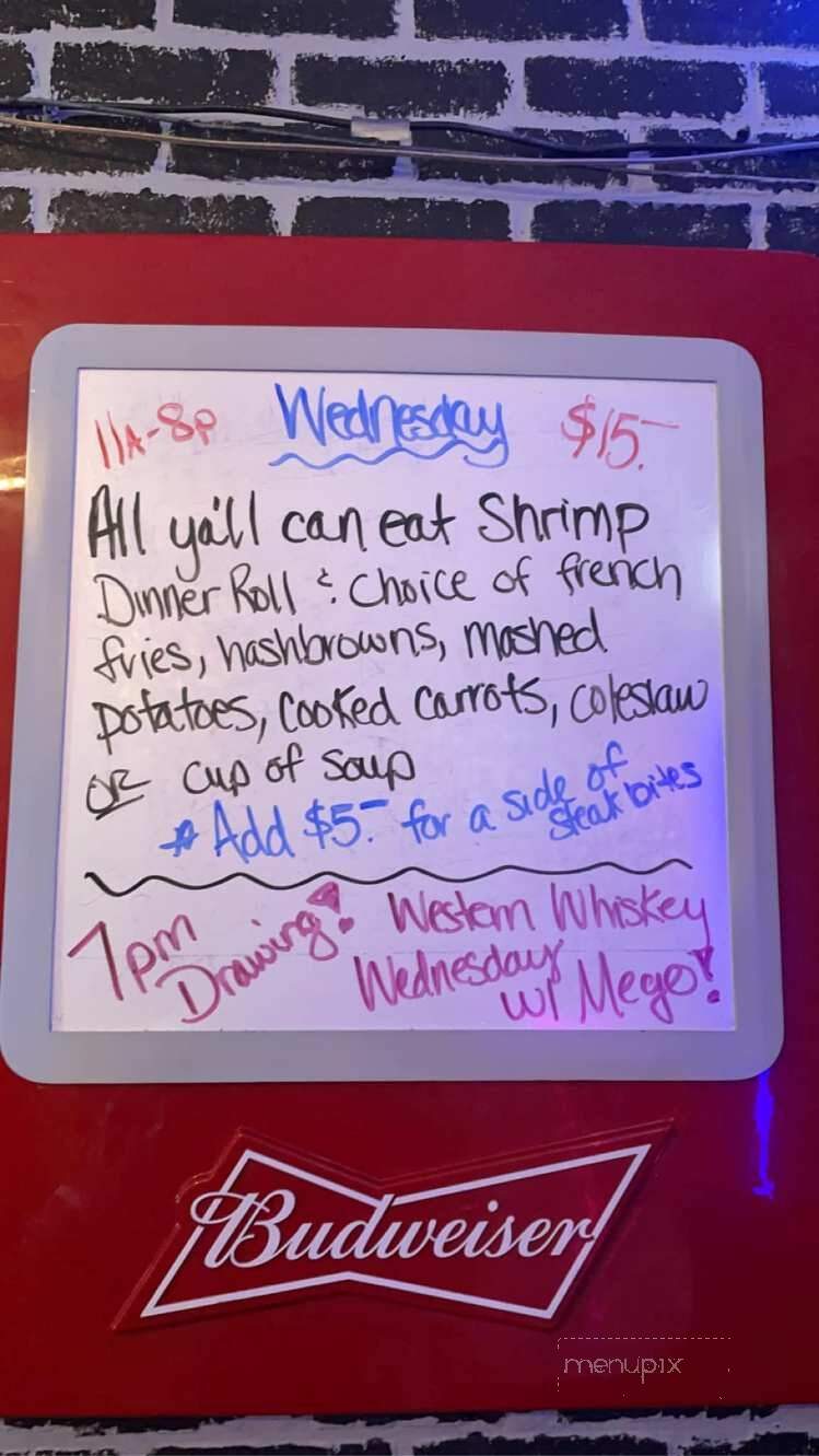 For Pete's Sake - Arkansaw, WI menu_pic