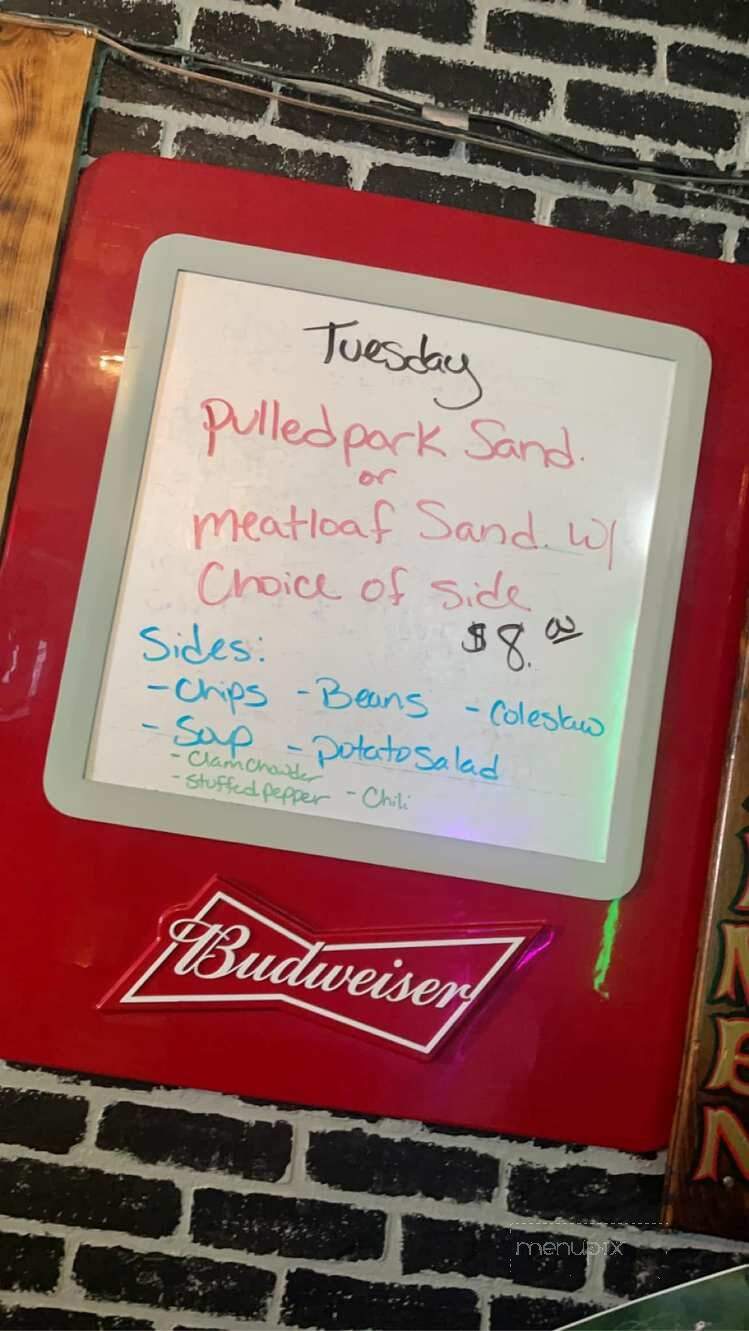 For Pete's Sake - Arkansaw, WI menu_pic