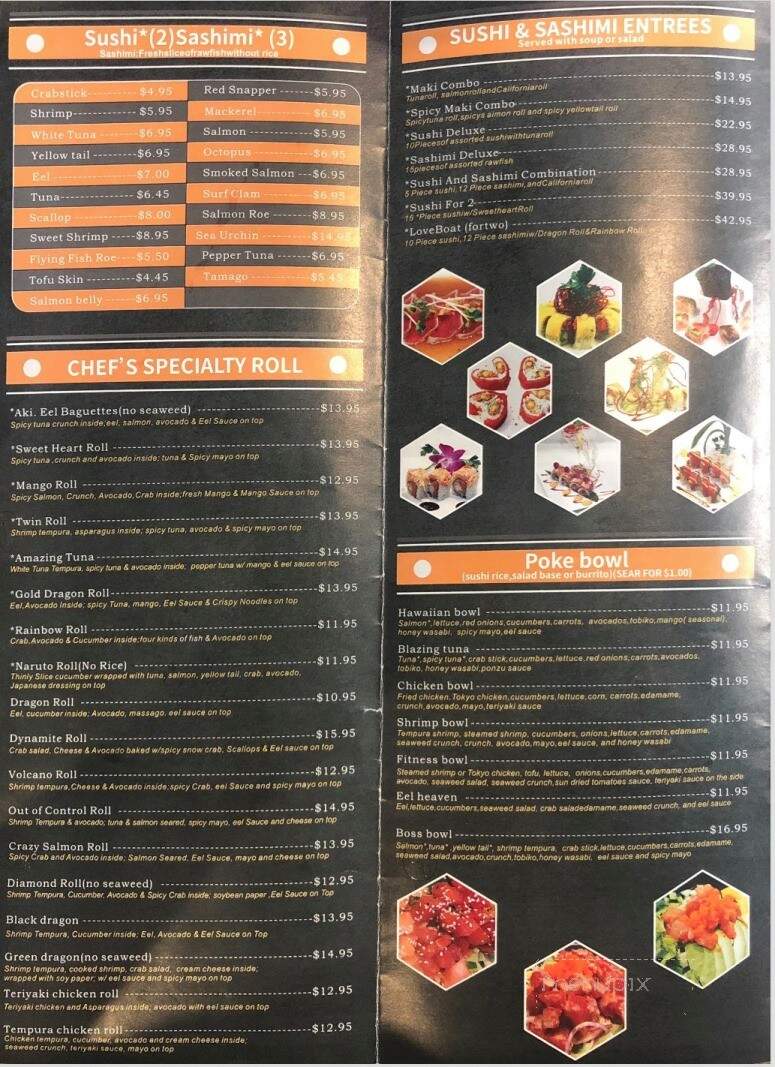 Aki - Huntsville, AL menu_pic