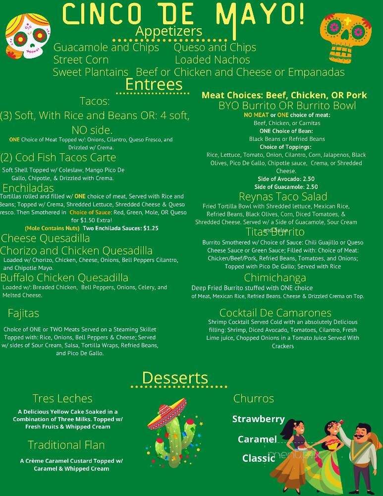 Crystal's - Brodheadsville, PA menu_pic