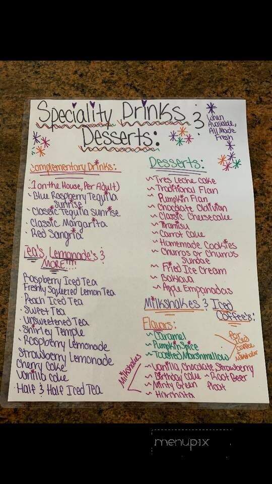 Crystal's - Brodheadsville, PA menu_pic