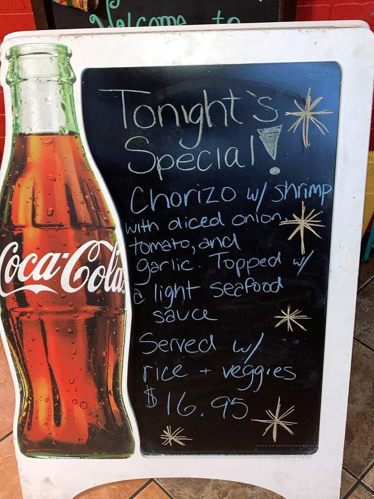 Crystal's - Brodheadsville, PA menu_pic