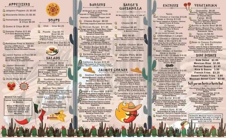 Crystal's - Brodheadsville, PA menu_pic