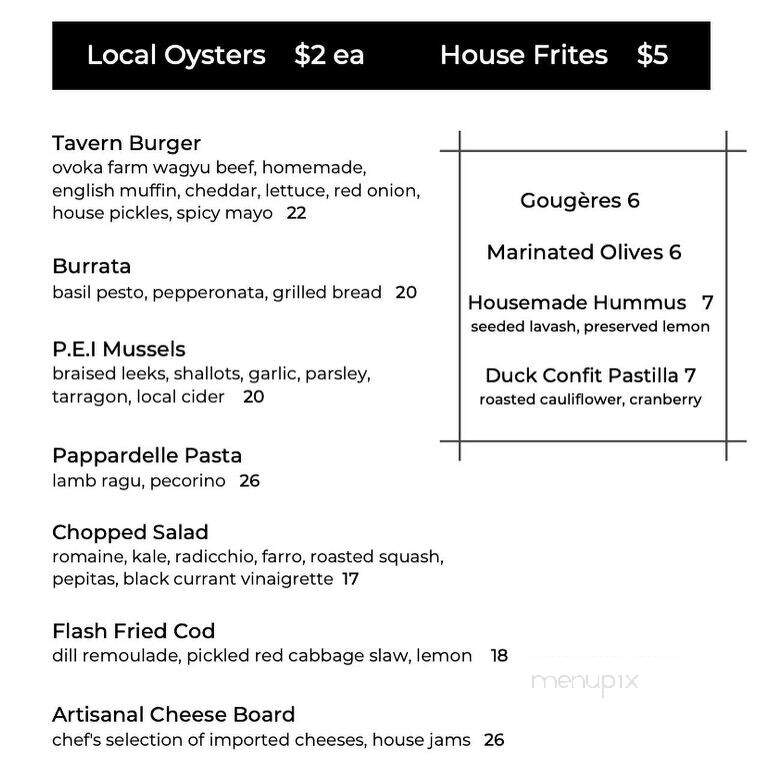 Red House Tavern - Haymarket, VA menu_pic