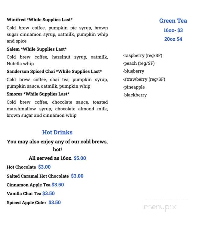 TheFeed - Logan, OH menu_pic