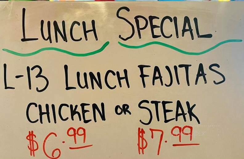 Santa Fe Mexican Restaurant of Tallapoosa - Tallapoosa, GA menu_pic