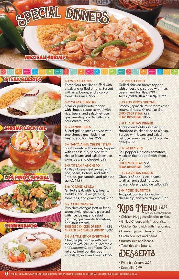 Santa Fe Mexican Restaurant of Tallapoosa - Tallapoosa, GA menu_pic