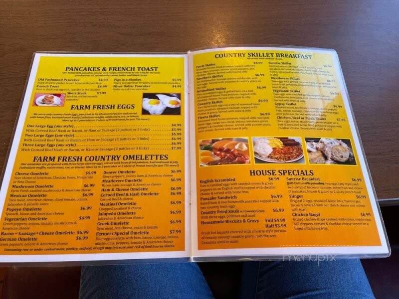 Sunrise Family Restaurant - Saint Ann, MO menu_pic