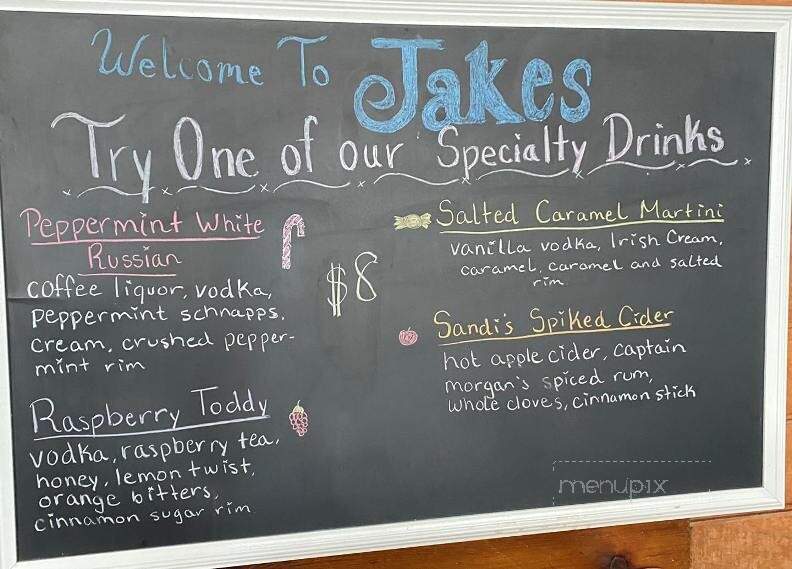 Jake's Restaurant - South Padre Island, TX menu_pic