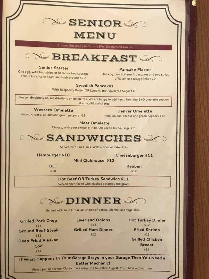 Mrs Turner's Restaurant - Puyallup, WA menu_pic