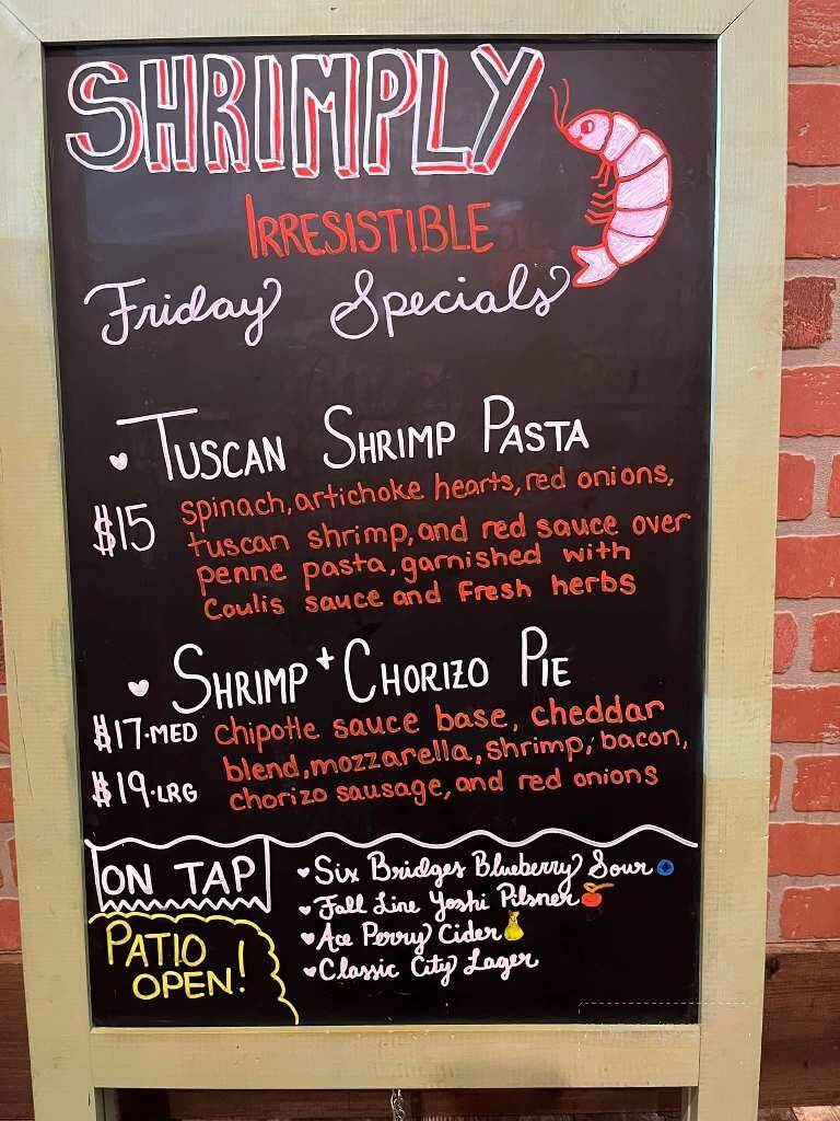 Tilted Pi - Hiawassee, GA menu_pic