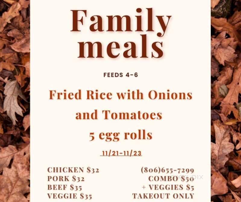 Best Thai - Canyon, TX menu_pic