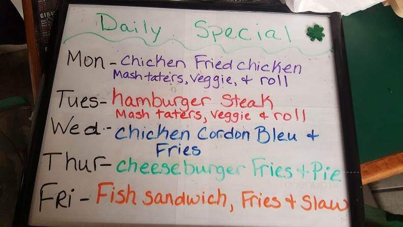 A & M Cafe - Grinnell, IA menu_pic