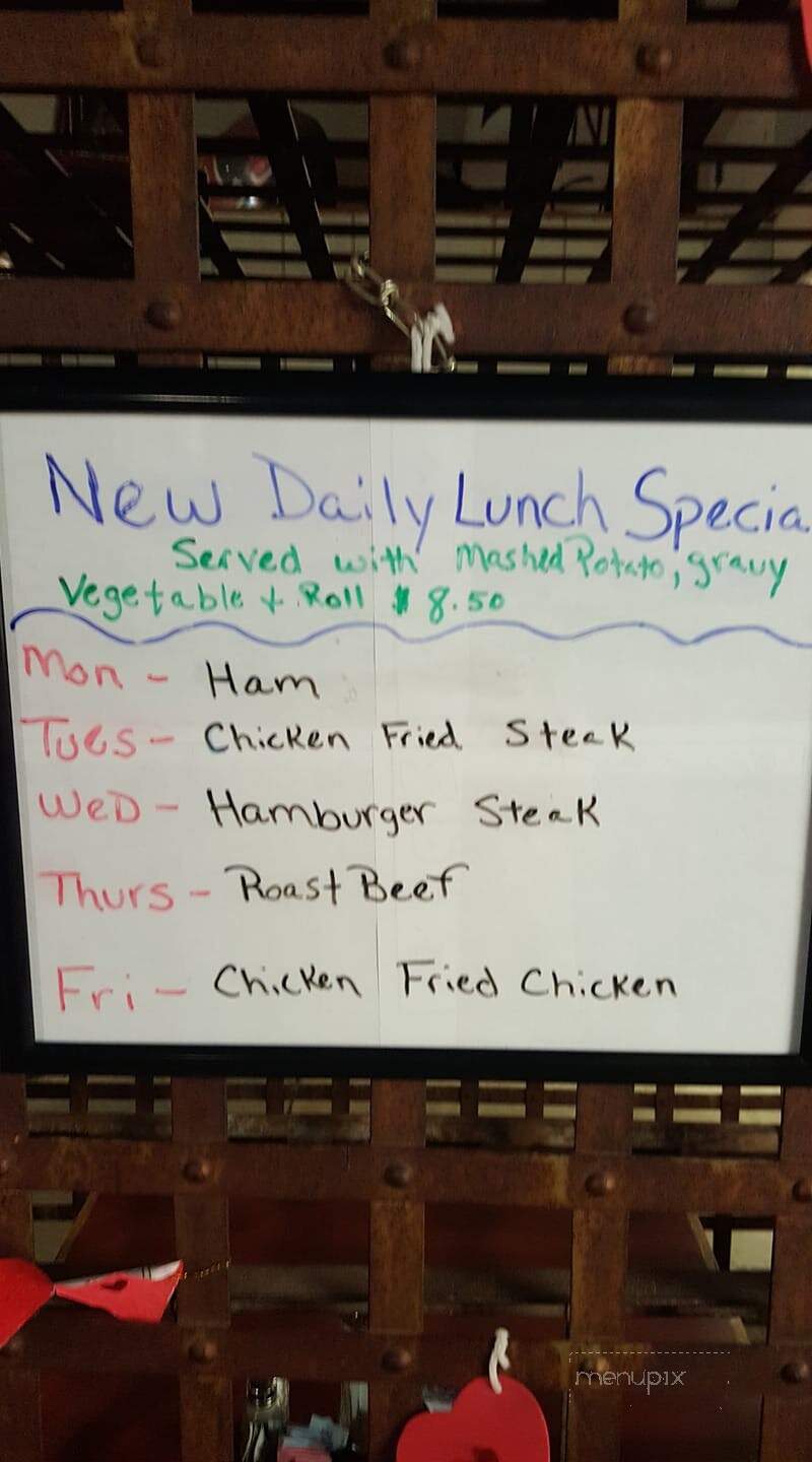A & M Cafe - Grinnell, IA menu_pic