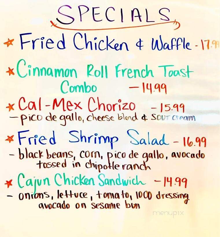 Flavor Burger Cafe - WINDSOR, CA menu_pic