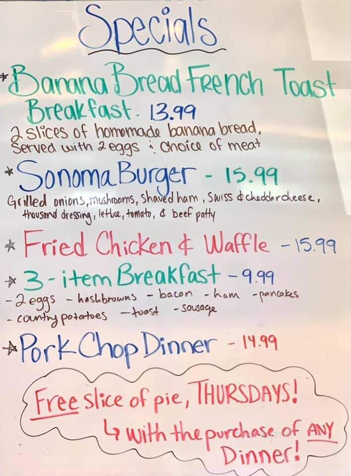 Flavor Burger Cafe - WINDSOR, CA menu_pic