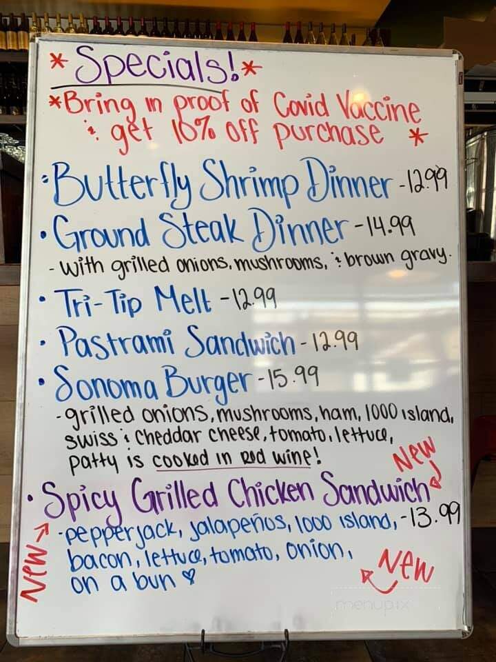Flavor Burger Cafe - WINDSOR, CA menu_pic