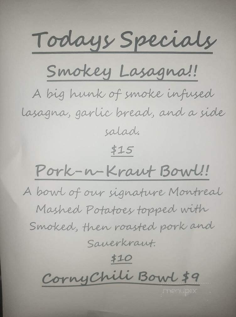 Lost Mountain BBQ - Cumberland, MD menu_pic