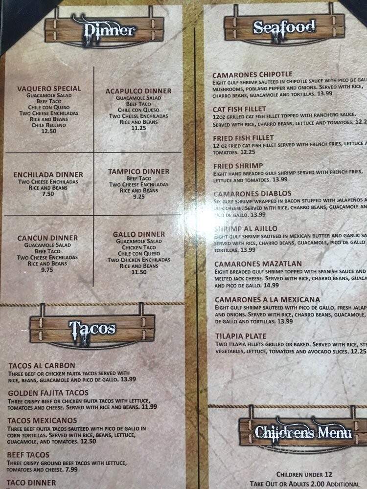 El Vaquero Mexican Restaurant - Missouri City, TX