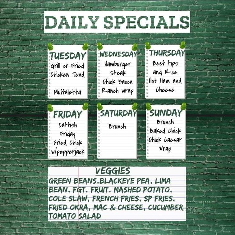 JP's at Pickwick - Counce, TN menu_pic