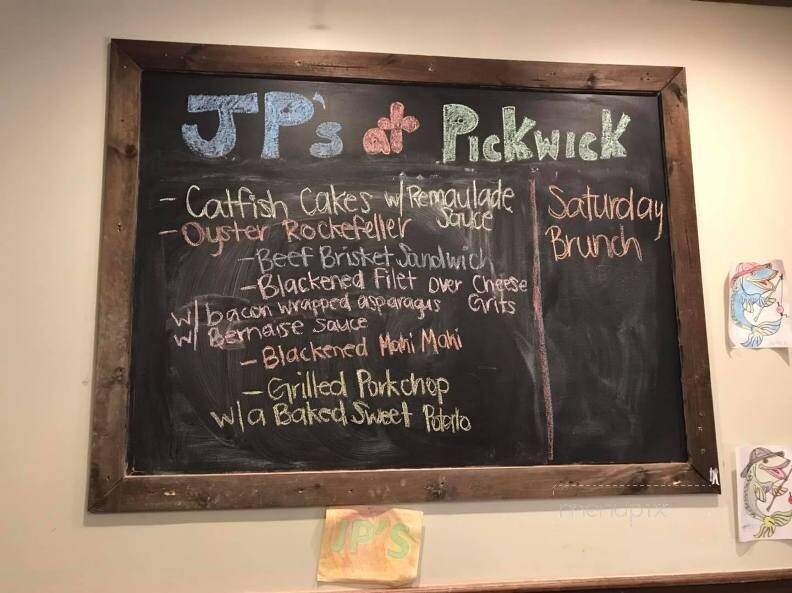JP's at Pickwick - Counce, TN menu_pic