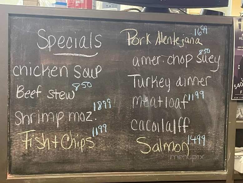Gina's Restaurant - Fall River, MA menu_pic