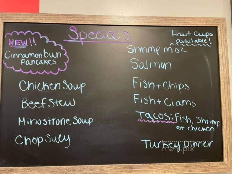 Gina's Restaurant - Fall River, MA menu_pic