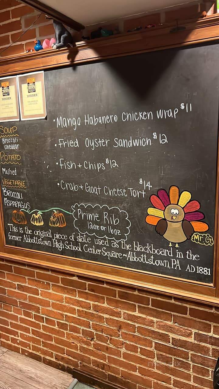 Green Horizon Grill - Abbottstown, PA menu_pic