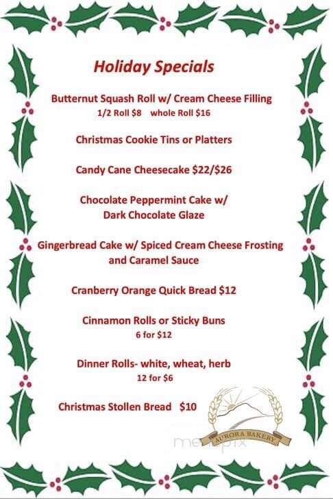 Aurora Bakery - Newport, NH