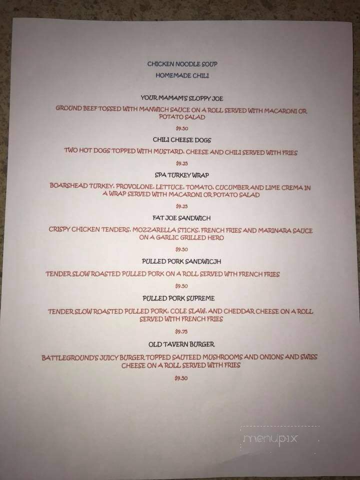 Battleground Deli - Manalapan, NJ menu_pic