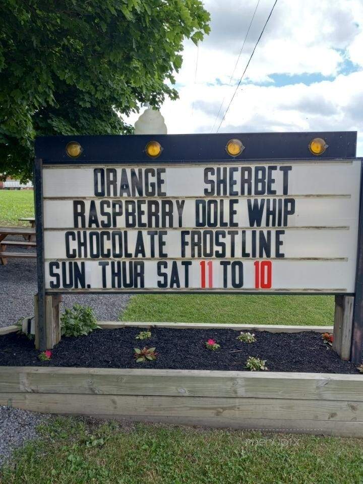 Mac's Dairy Bar - Penn Yan, NY menu_pic