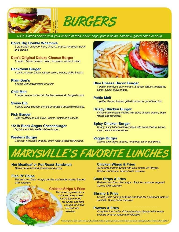 Don's Restaurant - Marysville, WA