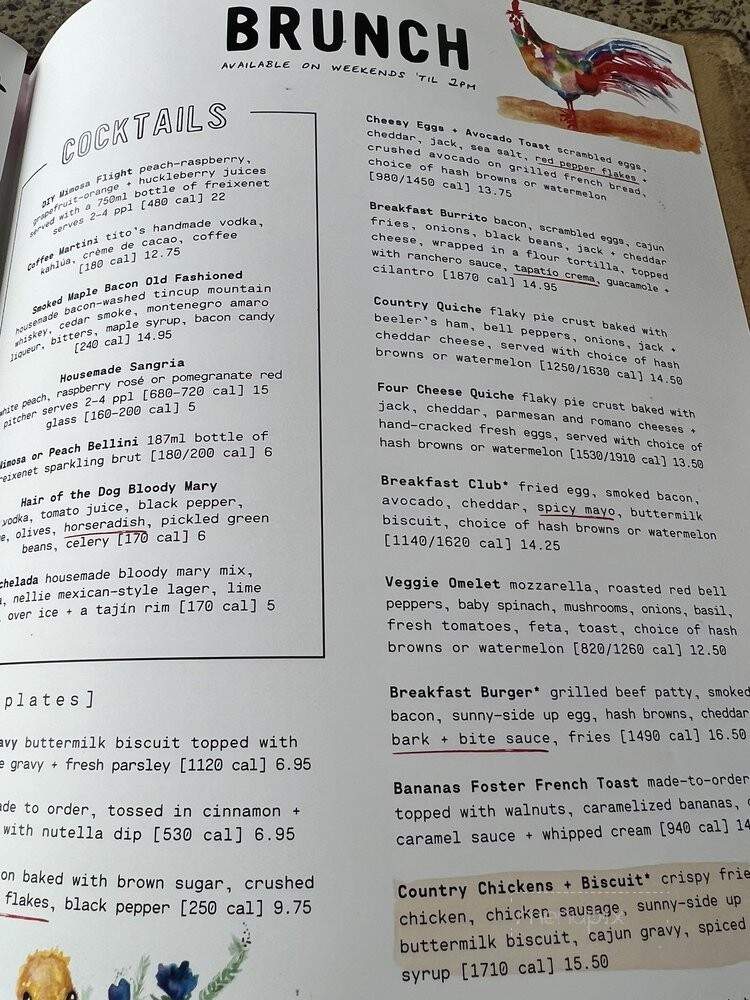 Lazy Dog Restaurant & Bar - Roseville, CA menu_pic