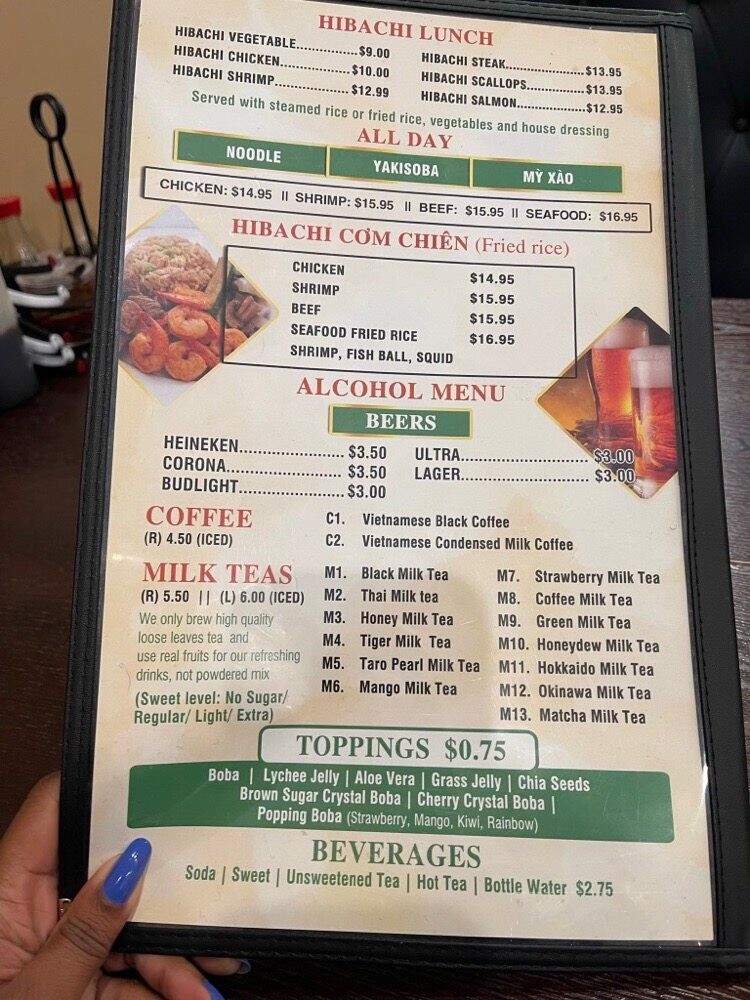 96 Vietnamese Cuisine - Warner Robins, GA menu_pic