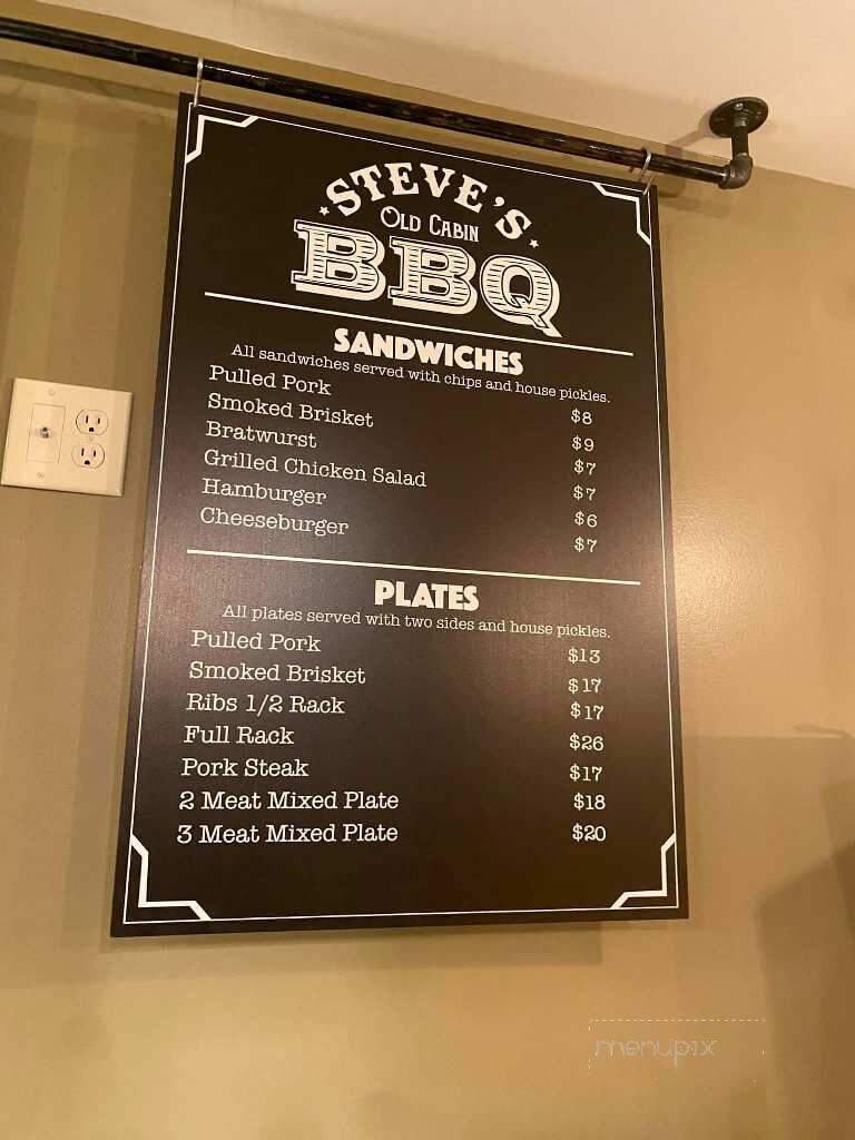 Steve's Old Cabin BBQ - Jerseyville, IL