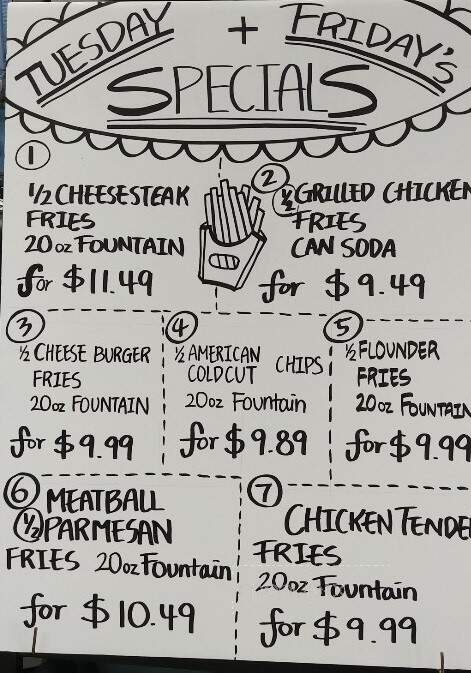 Captain Harvey's Submarines - Dundalk, MD menu_pic